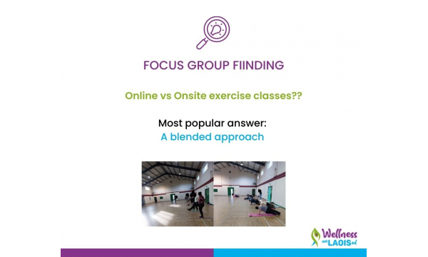 Do you prefer on-site or online exercise classes??