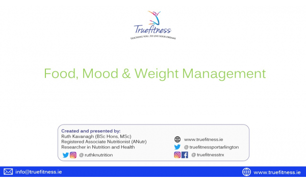 Food, Mood & Weight Management